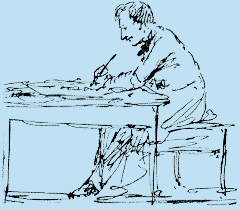 И.К. Айвазовский. Автопортрет (рисунок).